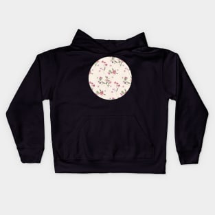 Scattered Floral on Cream Kids Hoodie